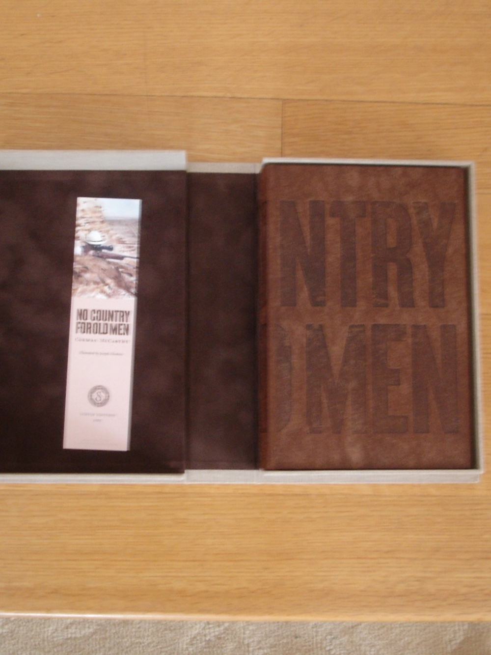 NO COUNTRY FOR OLD MEN, Cormac McCarthy, Suntup Numbered Edition, #72 of 250
